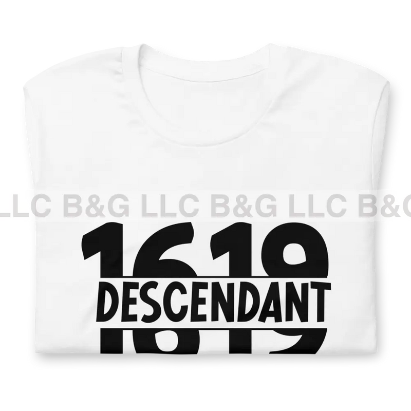 1619 Descendant Unisex t-shirt