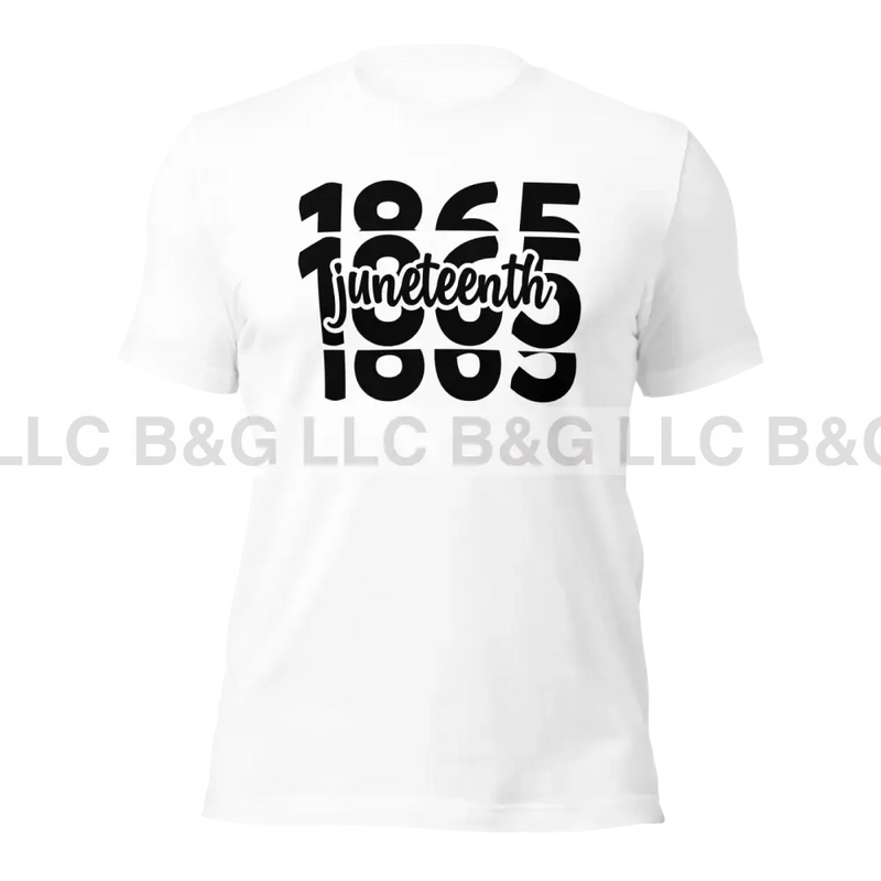 1865 juneteenth Unisex t-shirt