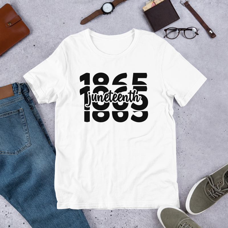 1865 juneteenth Unisex t-shirt