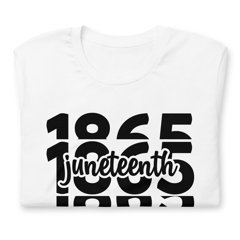 1865 juneteenth Unisex t-shirt