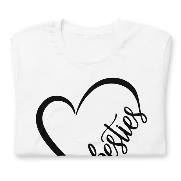 Besties (Heart) Unisex t-shirt