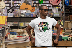 Black Educator By Popular Demand Men's classic tee
