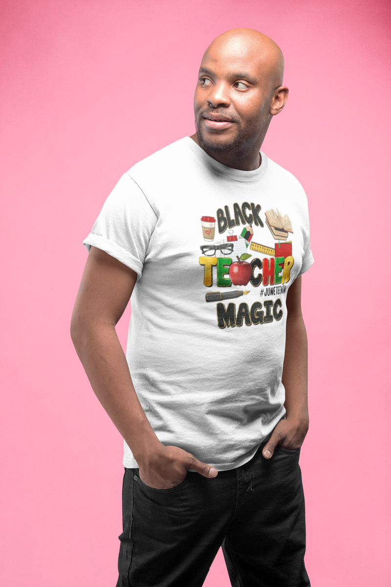 Black Teacher Magic Men's Classic Tee