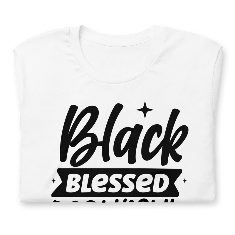 Black blessed beautiful Unisex t-shirt