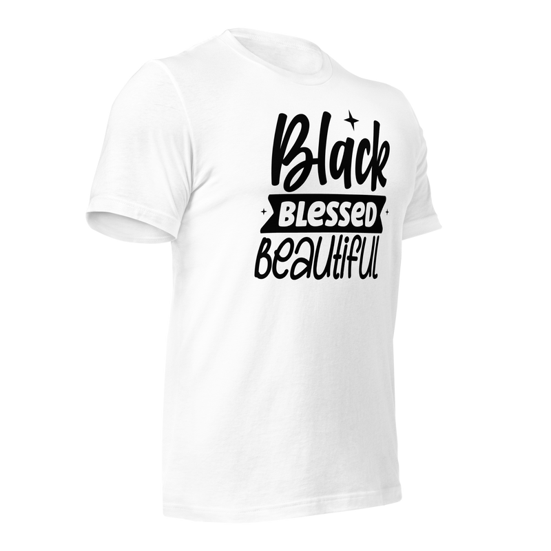 Black blessed beautiful Unisex t-shirt