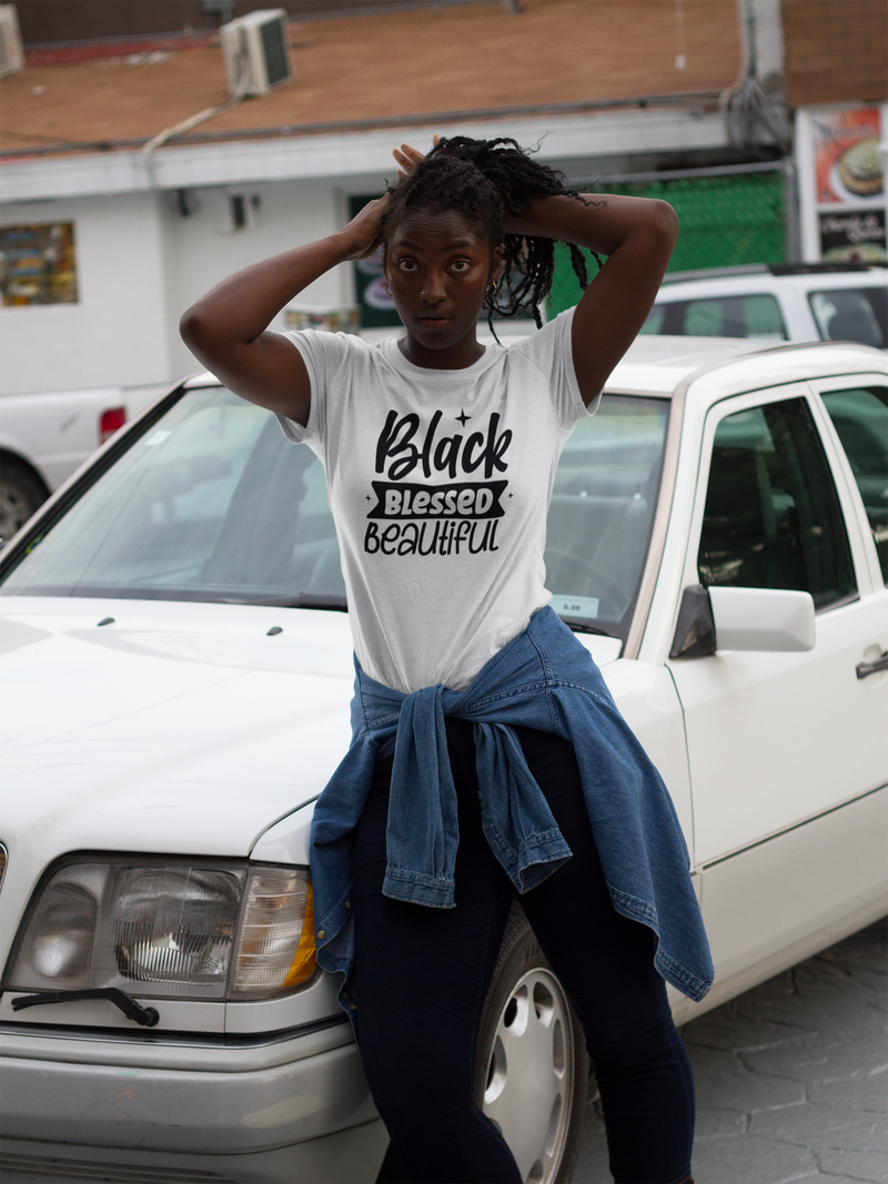 Black blessed beautiful Unisex t-shirt