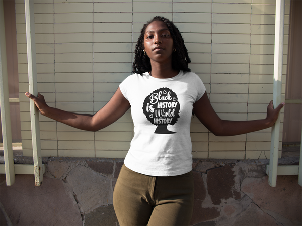 Black history is world history Unisex t-shirt