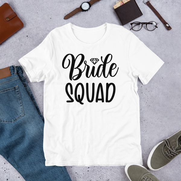 Bride Squad Unisex t-shirt