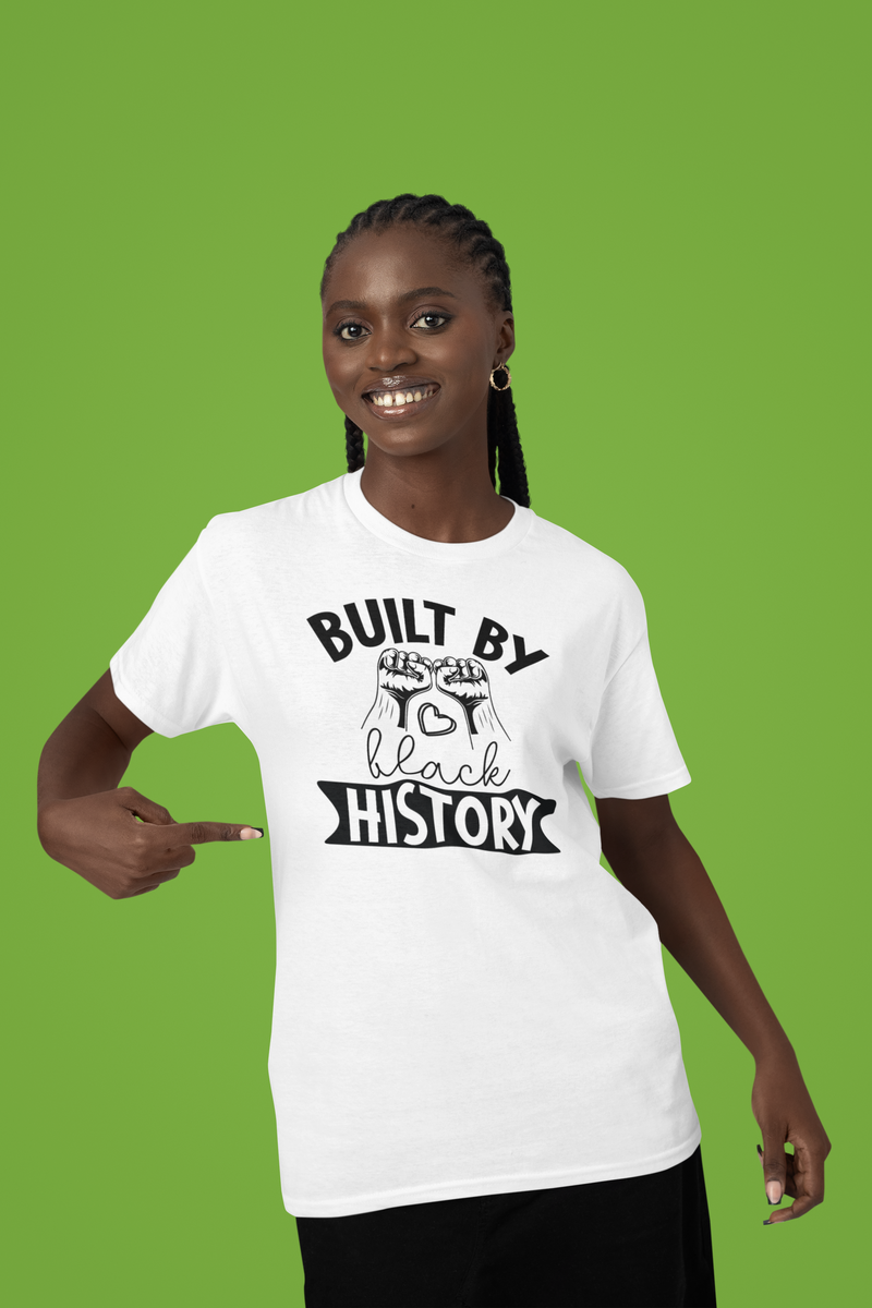 Built By Black History Unisex t-shirt