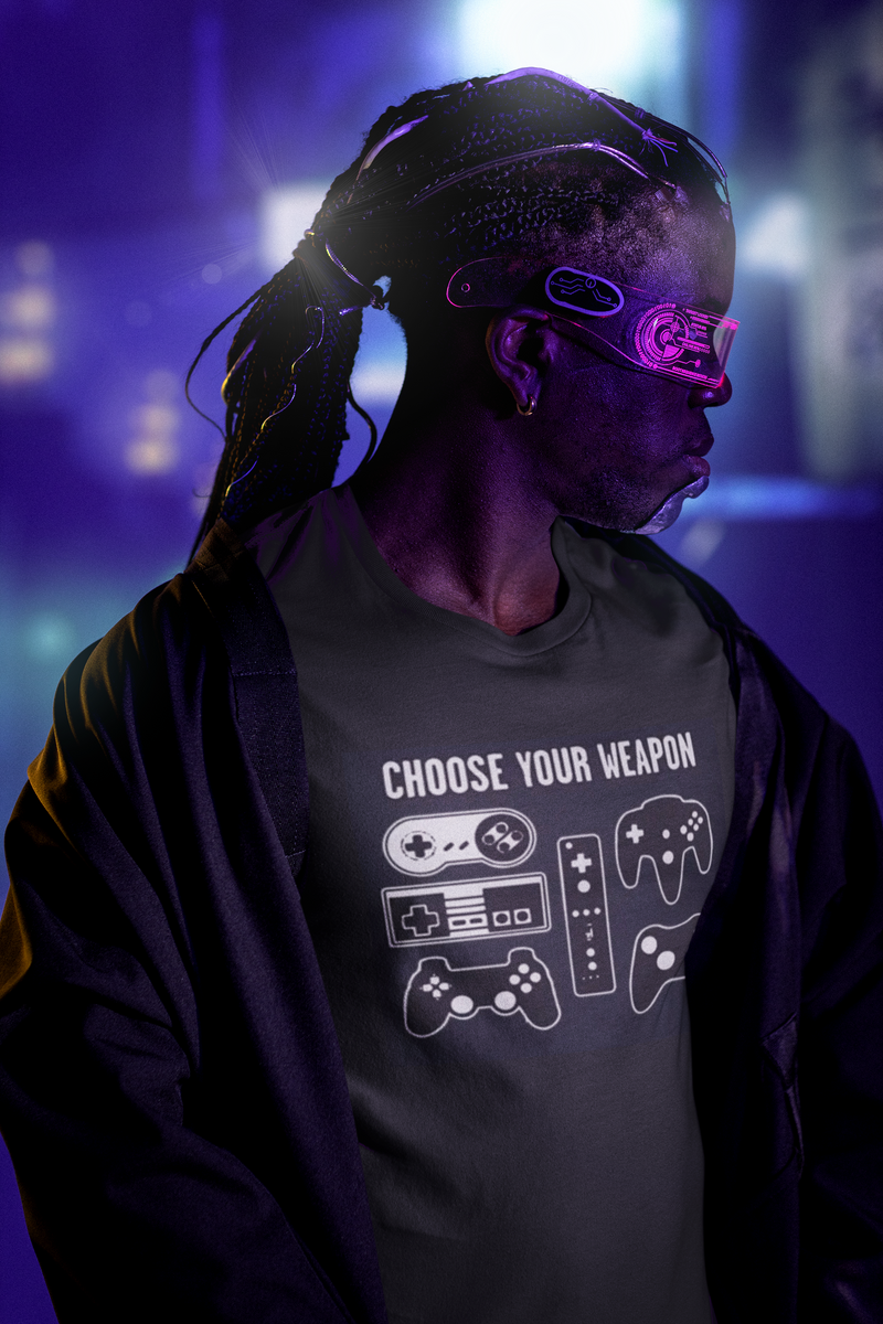 Choose Your Weapon Unisex t-shirt