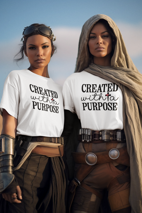 Created With a Purpose Unisex t-shirt