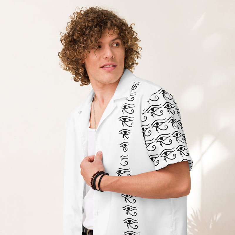 Eye of Horus Unisex button shirt