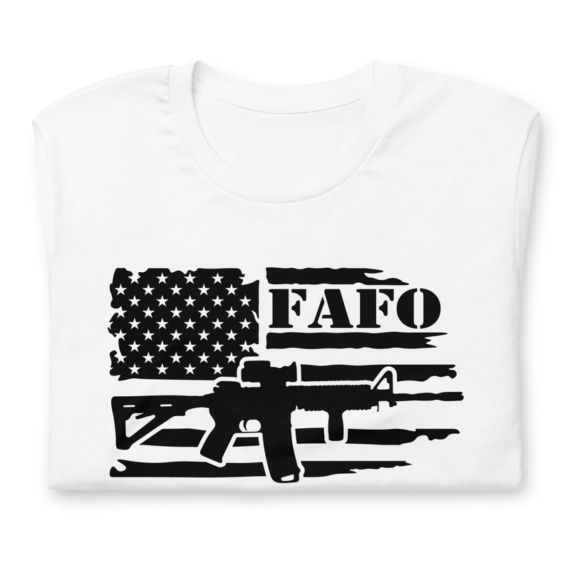 FAFO 3 Unisex t-shirt