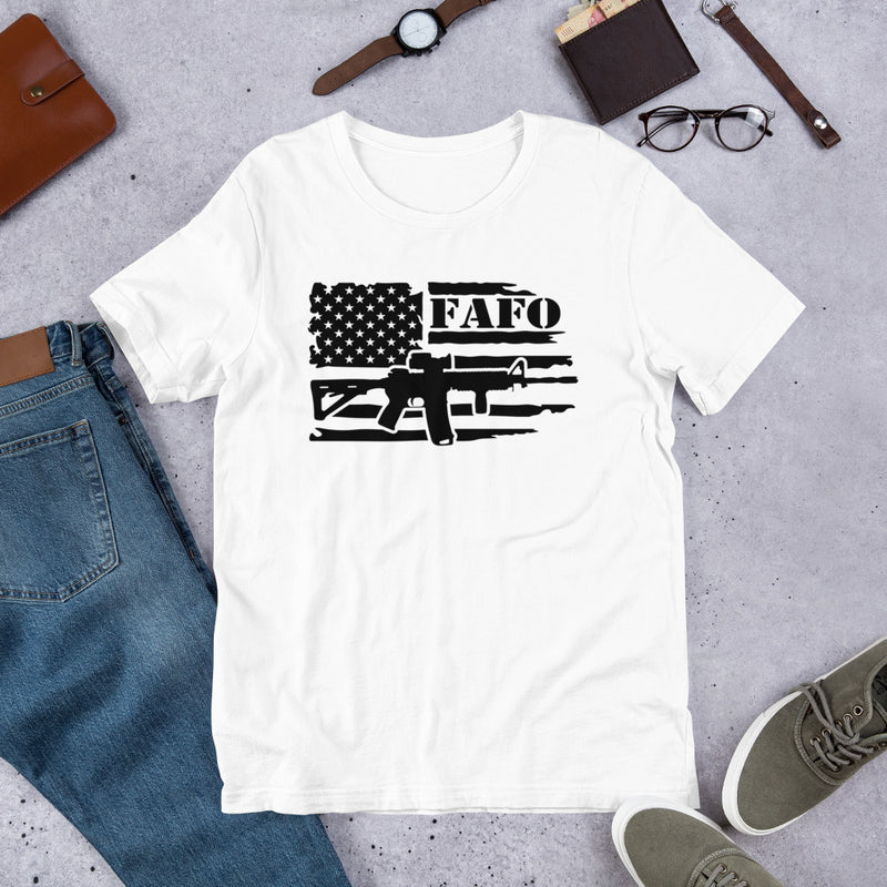 FAFO 3 Unisex t-shirt