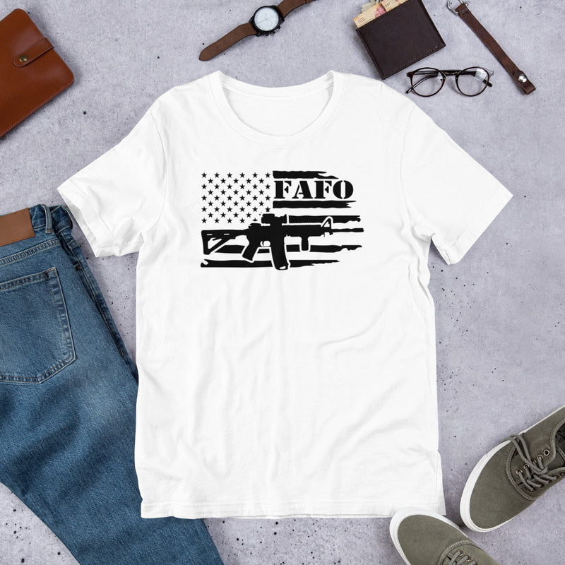 FAFO 4 Unisex t-shirt