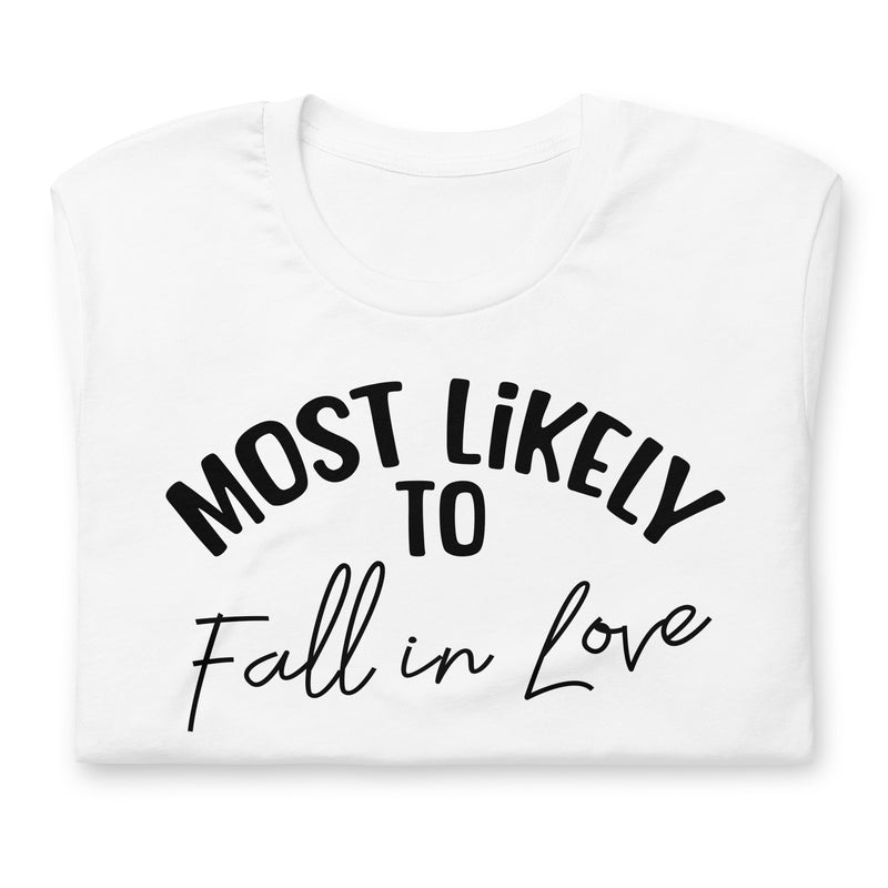 Fall In Love Unisex t-shirt