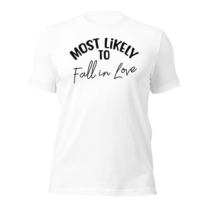 Fall In Love Unisex t-shirt