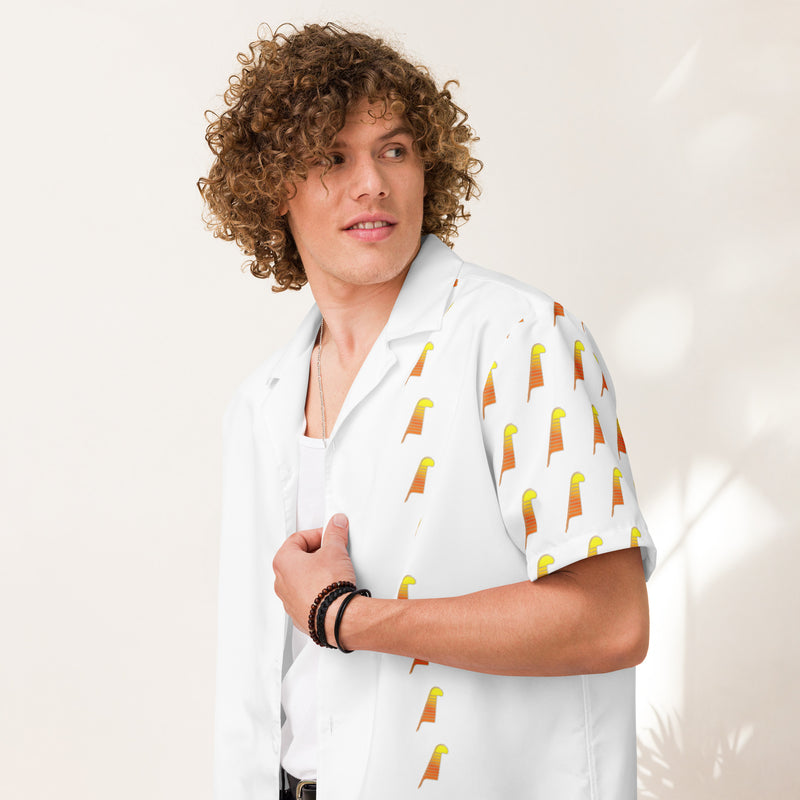 Feather of Maat Unisex button shirt