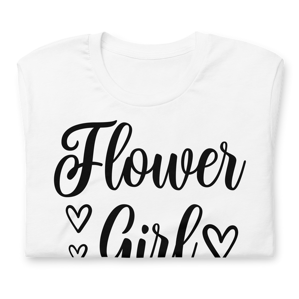 Flower Girl Unisex t-shirt