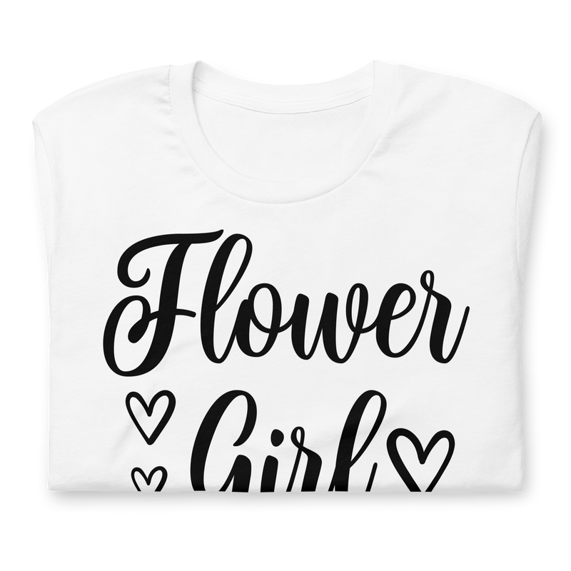 Flower Girl Unisex t-shirt