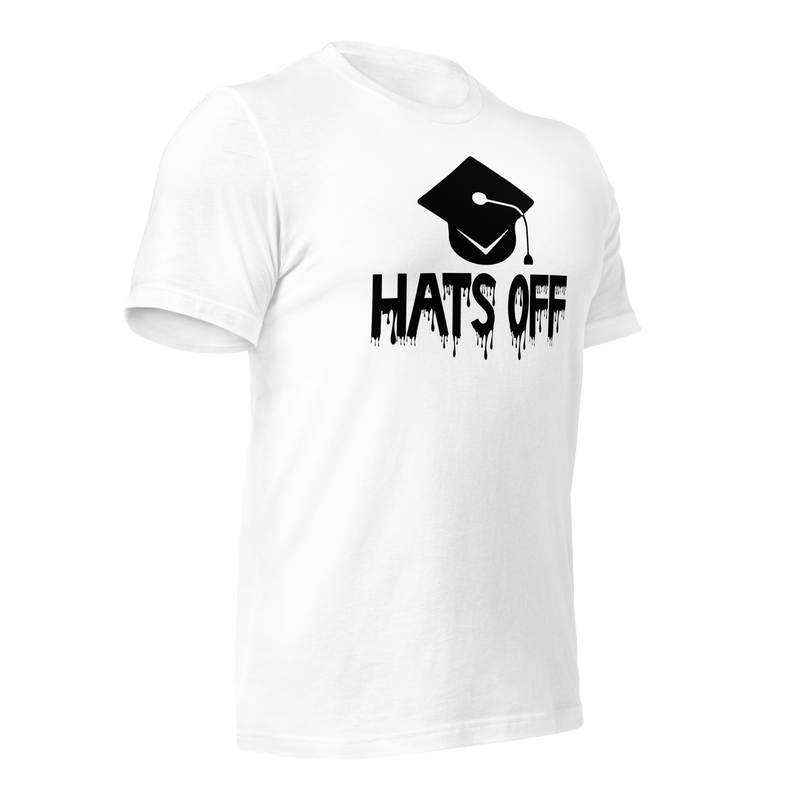 Hats Off Unisex t-shirt