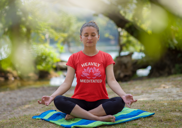 Heavily Meditated Unisex t-shirt