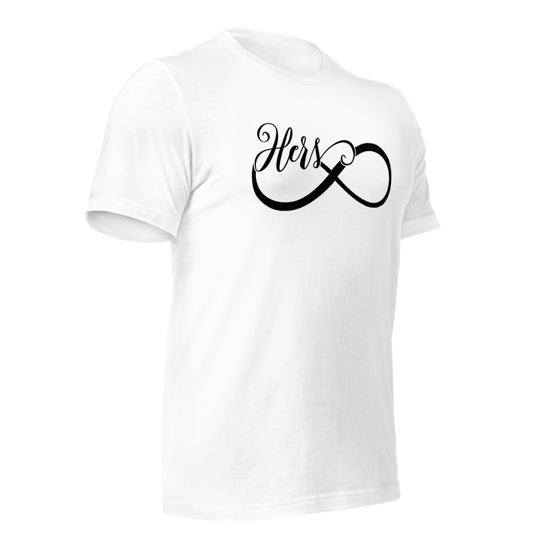 His and Hers Infinity T Shirts