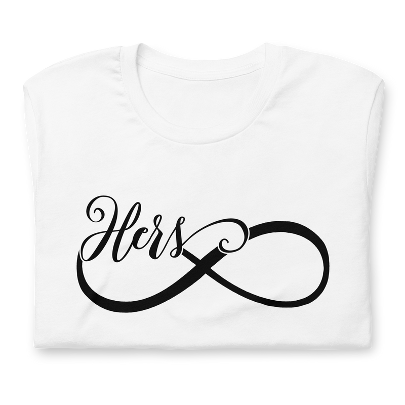 His and Hers Infinity T Shirts