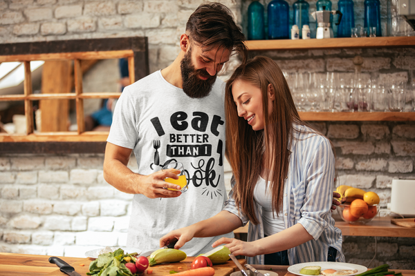 I Eat Better Than I Cook Unisex t-shirt