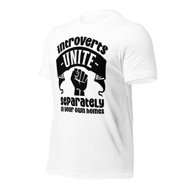 Introverts Unite Unisex t-shirt