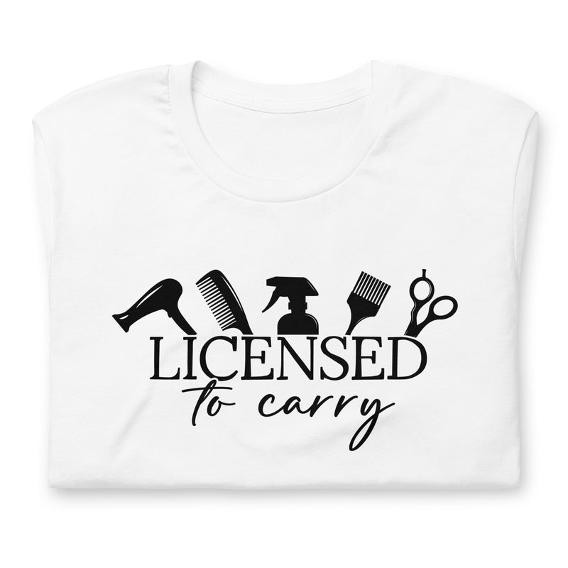 Licensed To Carry Unisex t-shirt