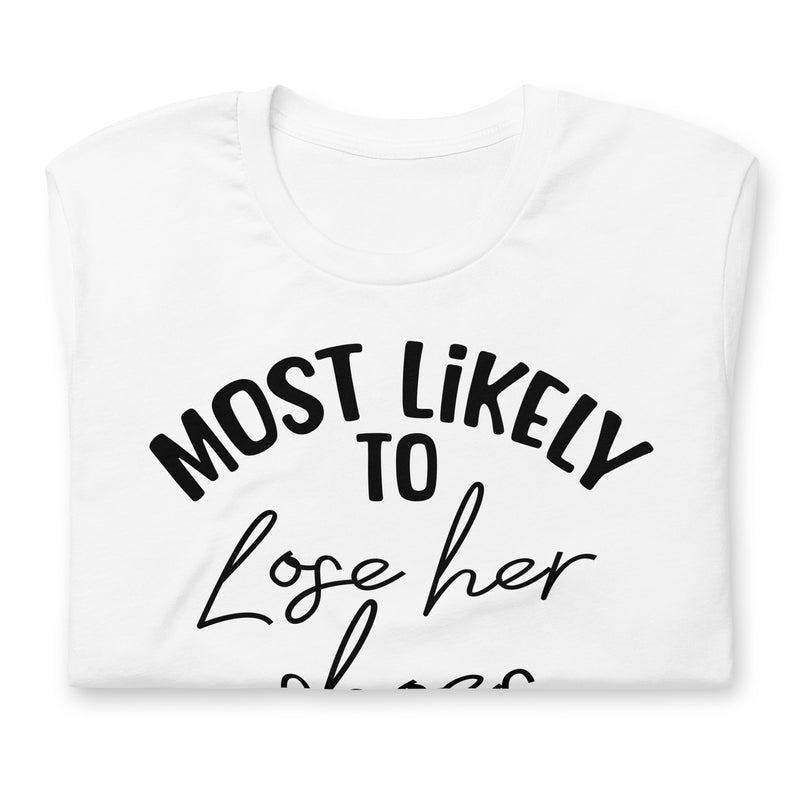 Lose Her Shoes Unisex t-shirt