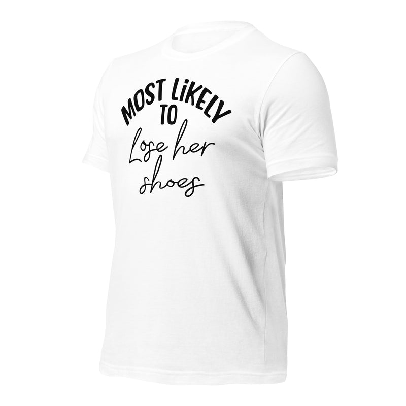 Lose Her Shoes Unisex t-shirt