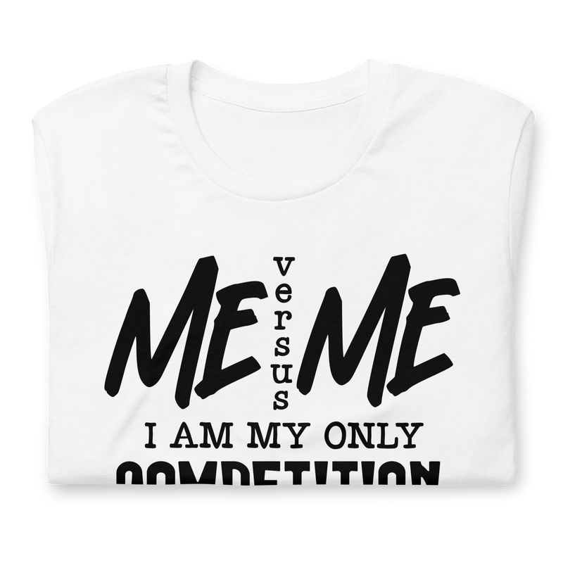 Me Vs Me Unisex t-shirt