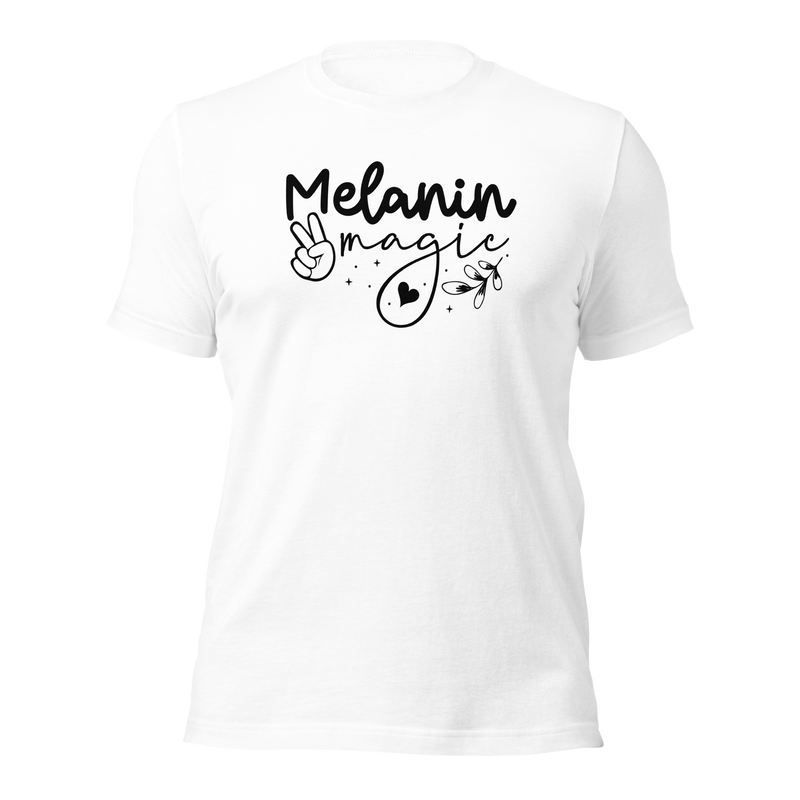 Melanin magic Unisex t-shirt