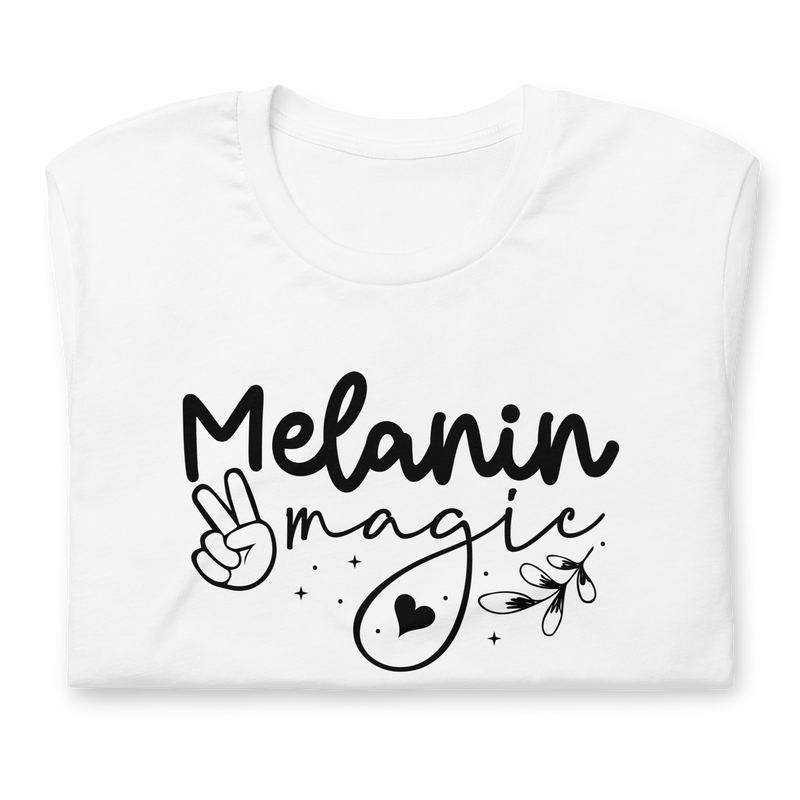 Melanin magic Unisex t-shirt