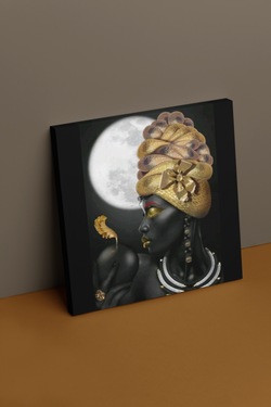 Midnight Melanin Canvas