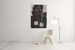 Nubian Elegance Canvas