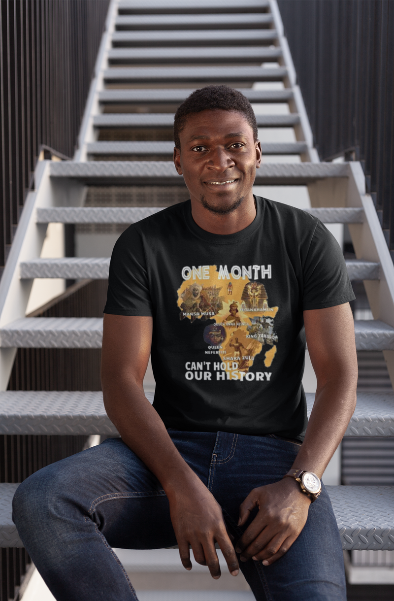 One Month Can't Hold Our History Unisex t-shirt