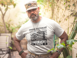 Proud Veteran Of The United States Navy Men's classic tee