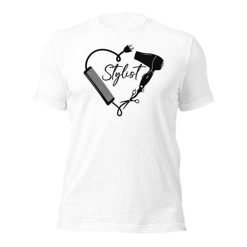 Stylist Heart Unisex t-shirt