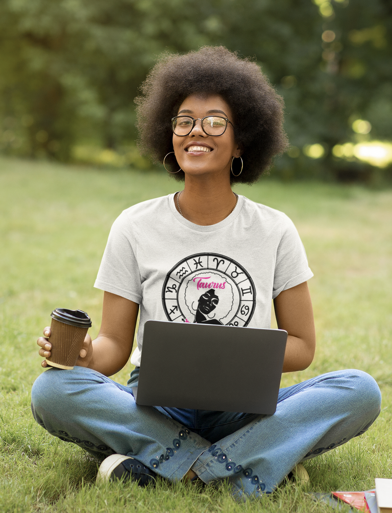 Taurus Queen Black Women's Relaxed T-Shirt