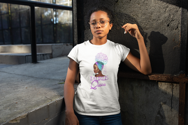 Taurus Queen Purple Women's Relaxed T-Shirt