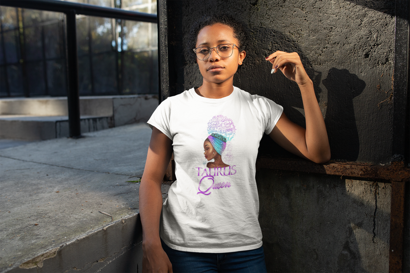 Taurus Queen Purple Women's Relaxed T-Shirt