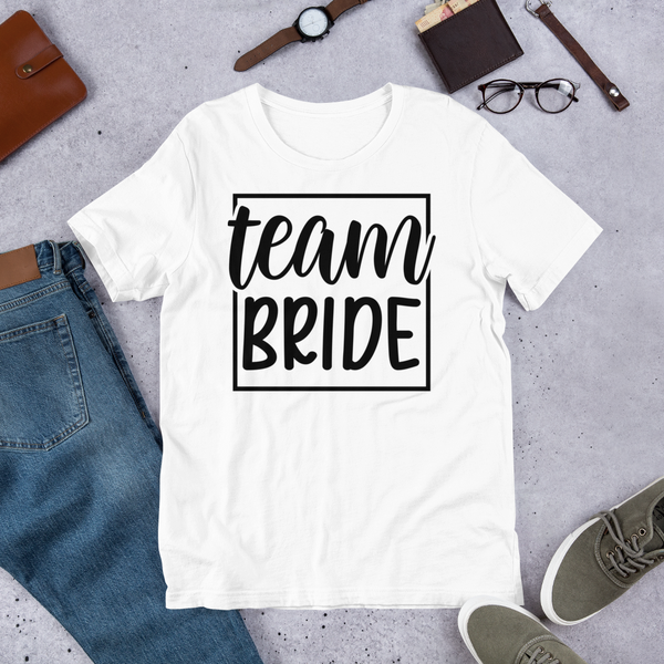 Team Bride Unisex t-shirt