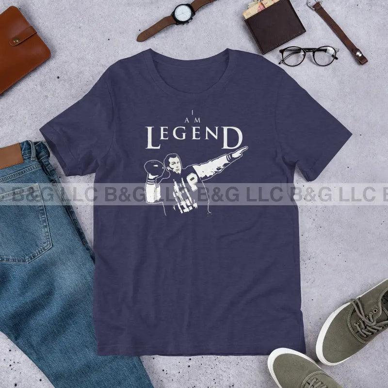 Al Bundy I Am Legend Unisex T-Shirt Heather Midnight Navy / Xs