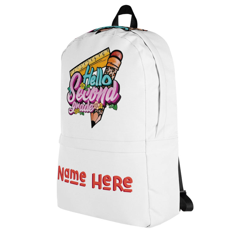 Custom Hello 2nd Grade Backpack
