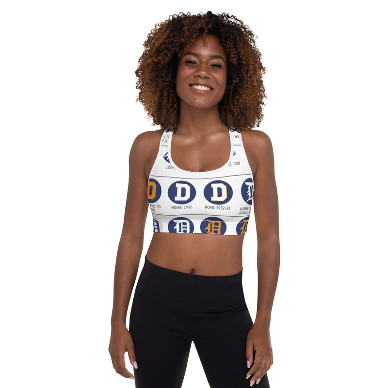 History of the D Padded Sports Bra
