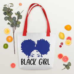 Black Girl Tote bag