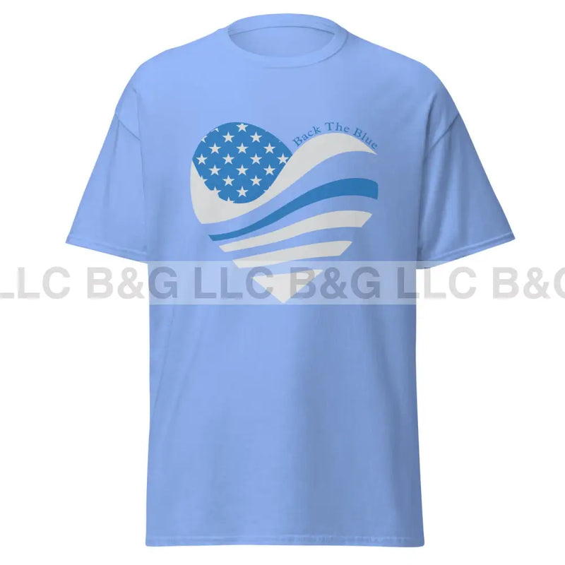 Back The Blue Heart Men's classic tee